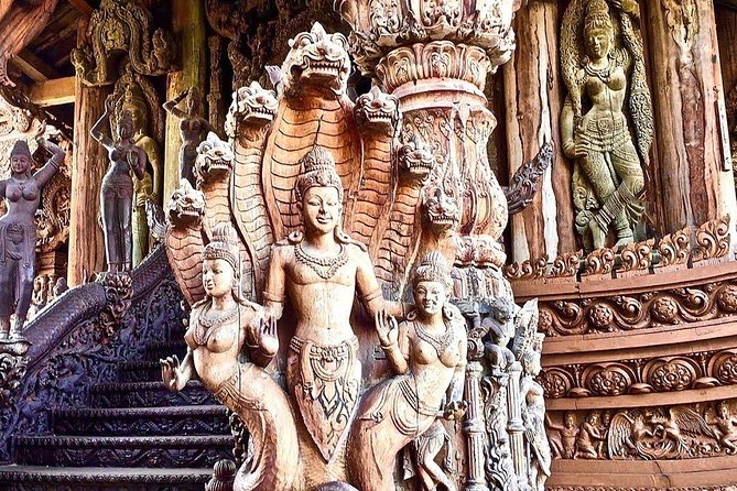 Pattaya : the Sanctuary of Truth Entrance Fee and Round Trip Transfer Option