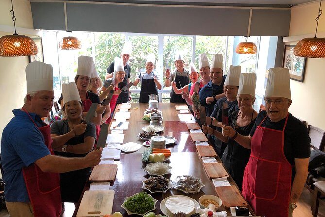 Vietnamese Food Cooking Class in Hanoi with Market Experience