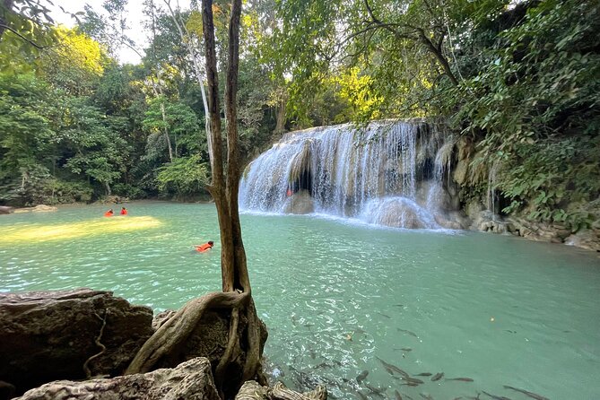 Private Day Tour to Erawan Waterfall Review - Our Experience at Erawan Waterfall