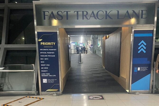 Bangkok Suvarnabhumi Airport VIP Fast-Track Lane Service Review - Important Service Details