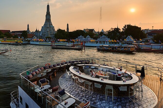 Bangkok: Saffron Luxury Dinner Cruise on the River of Kings - Cruise Highlights and Features