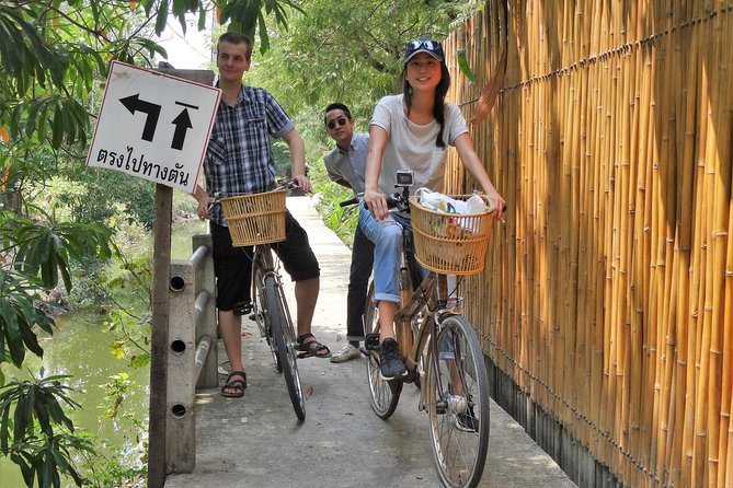 Family Bicycle Tour in the Green Oasis of Bangkok on Bamboo Bikes - Staying Safe and Healthy