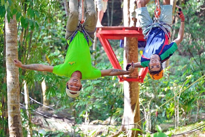 Aonang Fiore Zip Line Adventure in Krabi - Course Details and Features